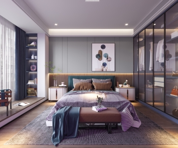 Modern Bedroom-ID:684357887