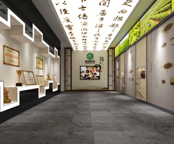 New Chinese Style Exhibition Hall-ID:296221977