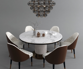 Modern Dining Table And Chairs-ID:782087098