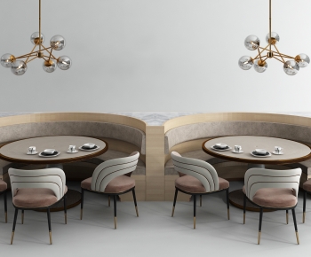 Modern Dining Table And Chairs-ID:499602083