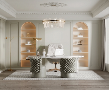 French Style Study Space-ID:351346022