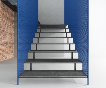 Industrial Style Stair Balustrade/elevator-ID:504606965