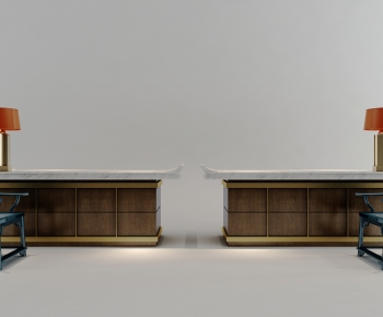 New Chinese Style Reception Desk-ID:940592052