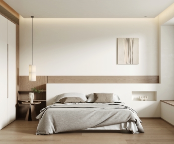 Wabi-sabi Style Bedroom-ID:201543091
