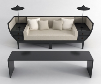 New Chinese Style A Sofa For Two-ID:381055127