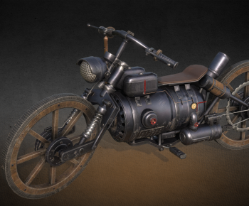 Industrial Style Motorcycle-ID:656236894