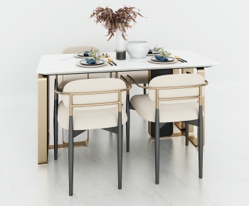 Modern Dining Table And Chairs-ID:483930112