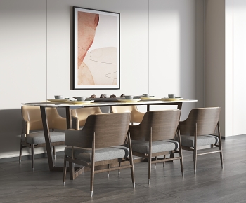 Modern Dining Table And Chairs-ID:936363947