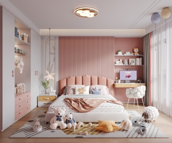 Nordic Style Girl's Room Daughter's Room-ID:451066973
