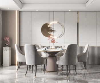 New Chinese Style Dining Room-ID:571198946