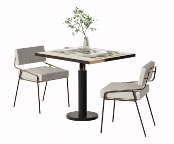 Modern Dining Table And Chairs-ID:945476061