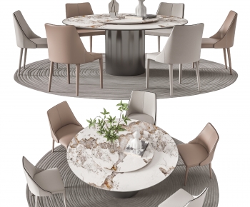 Modern Dining Table And Chairs-ID:418694022