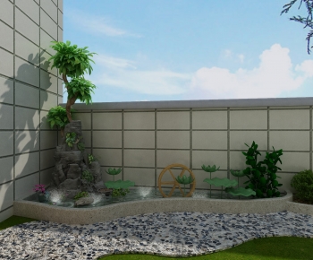 Modern Courtyard/landscape-ID:487818962