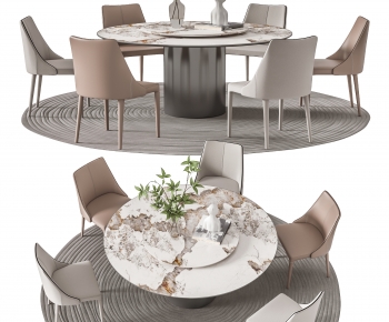 Modern Dining Table And Chairs-ID:588890088