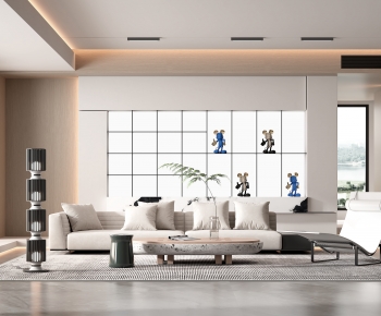Modern A Living Room-ID:326484923