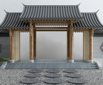 Chinese Style Building Component-ID:998406894