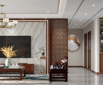 Chinese Style A Living Room-ID:326070077