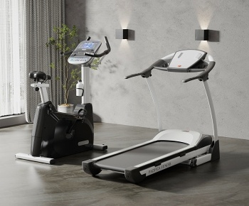 现代健身器材 跑步机-ID:456973086
