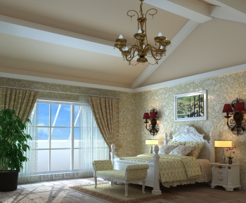 European Style Bedroom-ID:417983067