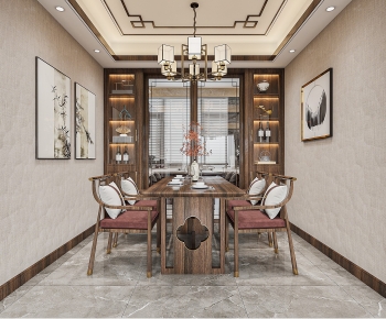 New Chinese Style Dining Room-ID:817214017