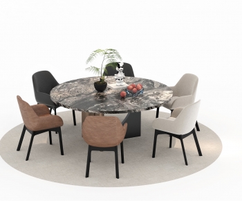 Modern Dining Table And Chairs-ID:687079916