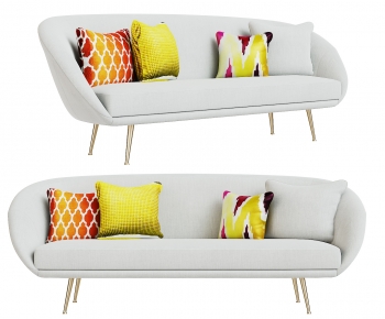 Nordic Style A Sofa For Two-ID:652262935