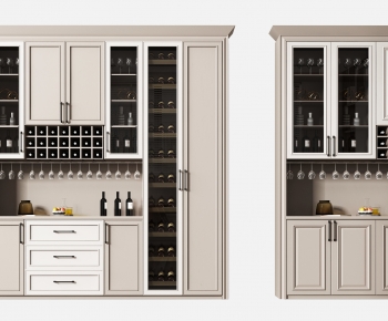 American Style Wine Cabinet-ID:735326051