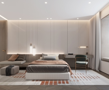 Modern Bedroom-ID:239826929