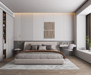 Modern Bedroom-ID:551691133