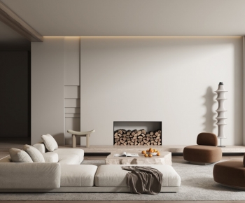 Wabi-sabi Style A Living Room-ID:967626092