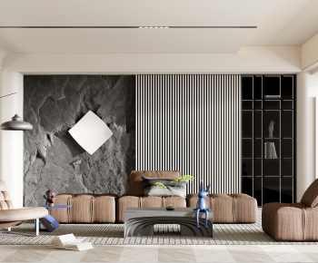 Modern A Living Room-ID:948096044