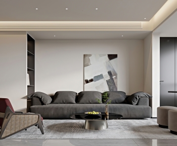 Modern A Living Room-ID:946046115