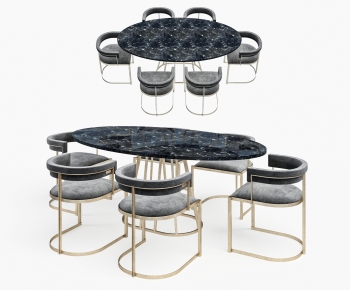 Modern Dining Table And Chairs-ID:554270765