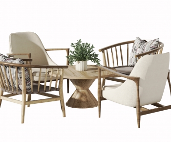 Nordic Style Leisure Table And Chair-ID:667784933