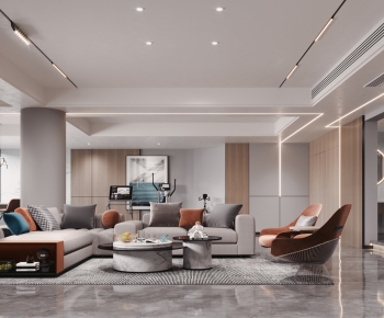 Modern A Living Room-ID:328795913