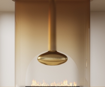 Modern Fireplace-ID:949083097