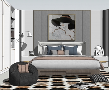 Modern Bedroom-ID:207524061