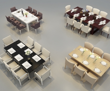 Modern Dining Table And Chairs-ID:459960948
