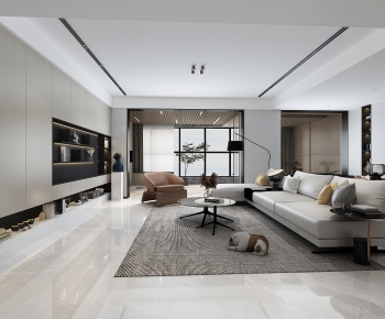 Modern A Living Room-ID:962305076