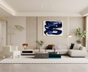 Wabi-sabi Style A Living Room-ID:829174041