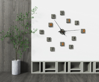 Wabi-sabi Style Clocks And Watches-ID:899844883