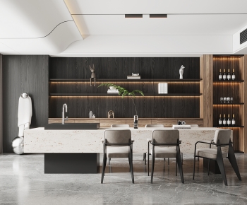 Modern Dining Room-ID:672852044