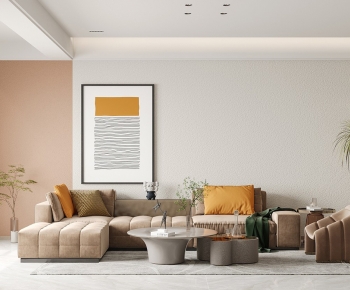 Modern A Living Room-ID:341752059