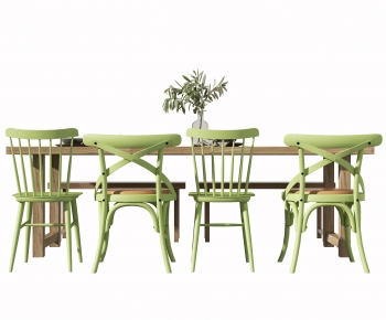 Nordic Style Dining Table And Chairs-ID:164062023