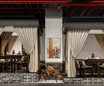 New Chinese Style Teahouse Tea House-ID:901051048