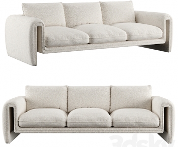Modern Three-seat Sofa-ID:425856113