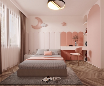 Modern Girl's Room Daughter's Room-ID:511848955