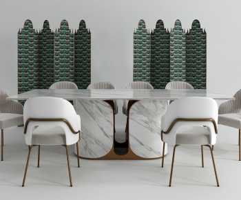 Modern Dining Table And Chairs-ID:220227003