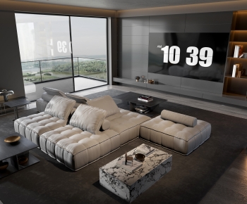 Modern A Living Room-ID:122488988