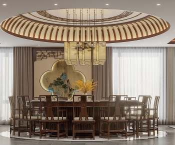 Chinese Style Dining Room-ID:144917016